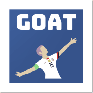 Rapinoe = GOAT Posters and Art